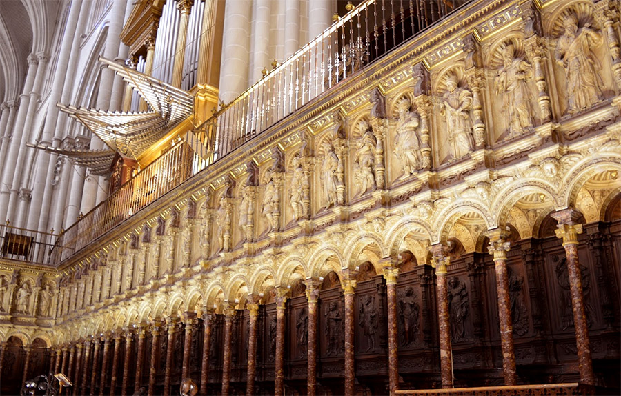 ALONSO BERRUGUETE Y FELIPE BIGARNY. Sillería del coro (1539-1542). Catedral. Toledo